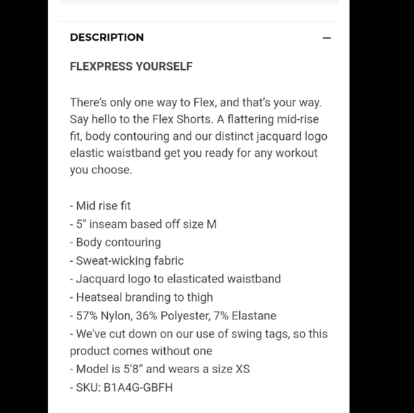 Gymshark flex shorts - Picture 5 of 5